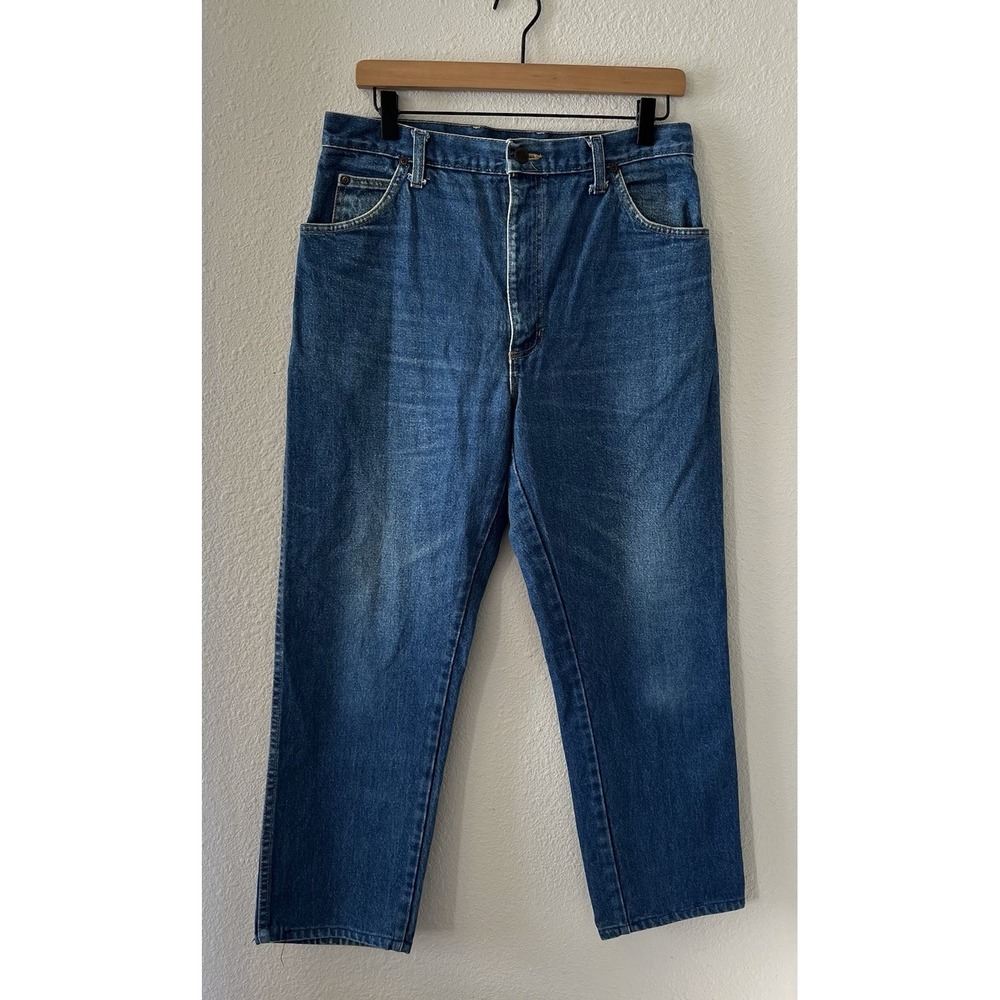 Vintage 90's Bristol Blues Women's Jeans Size 32x26 Straight Leg Classic Denim